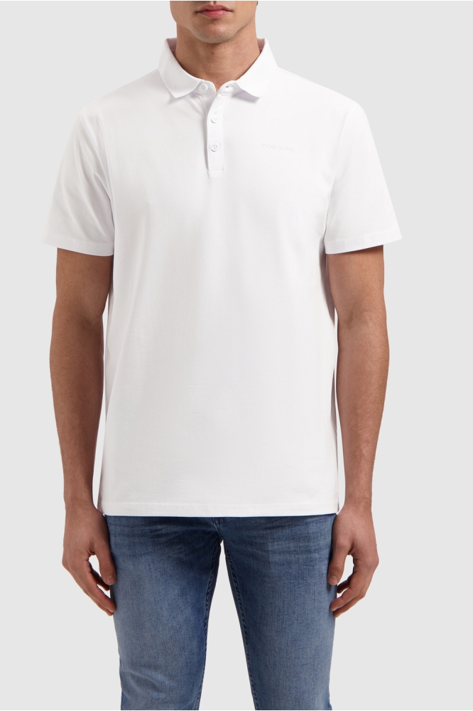 REGULAR FIT POLO 10117 01 WHITE